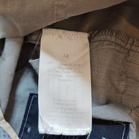 Peter Millar Men's Perfect Poplin Five-Pocket Pant, gray, size 34 - Picture 6 of 6